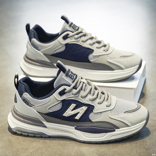 Herren Dämpfender Chunky-Laufschuh mit Mesh-Außenschicht und Komfortgedächtnis-Sohle Shopy Nory