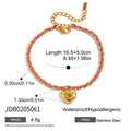 Damen Armband mit herzförmigem Anhänger und wasserdichten Eigenschaften Shop Nory