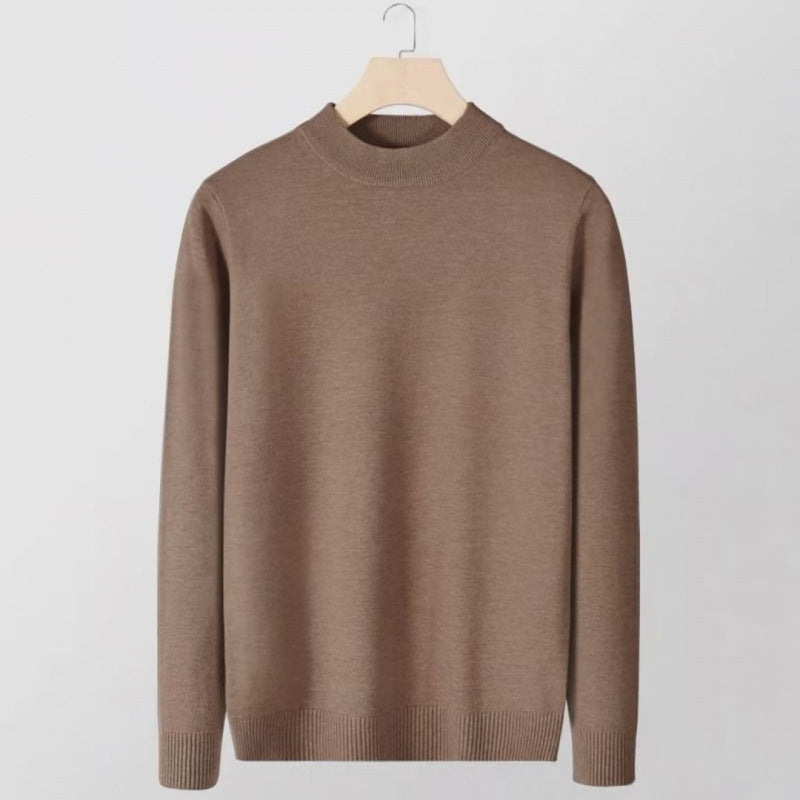 Damen Feinstrick-Stehkragenpullover aus Baumwollmix mit gerippten Bündchen Shop Nory