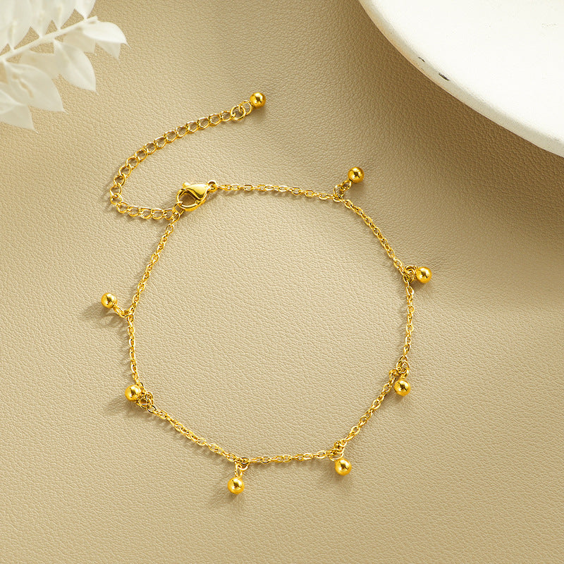 Damen Fußkette mit eleganten Pendelanhängern Shop Nory