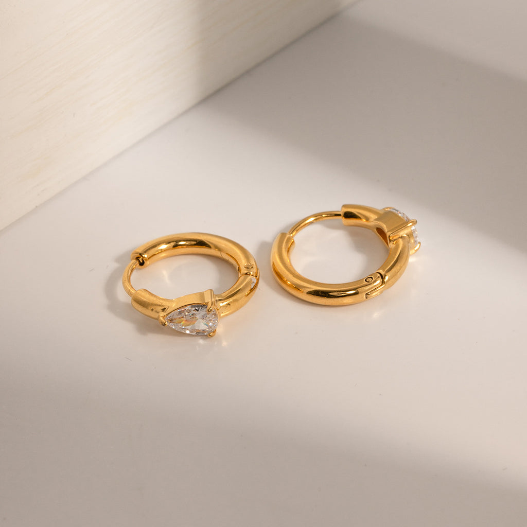 Damen Creolen Ohrringe mit elegantem Design und hypoallergenen Eigenschaften Shop Nory