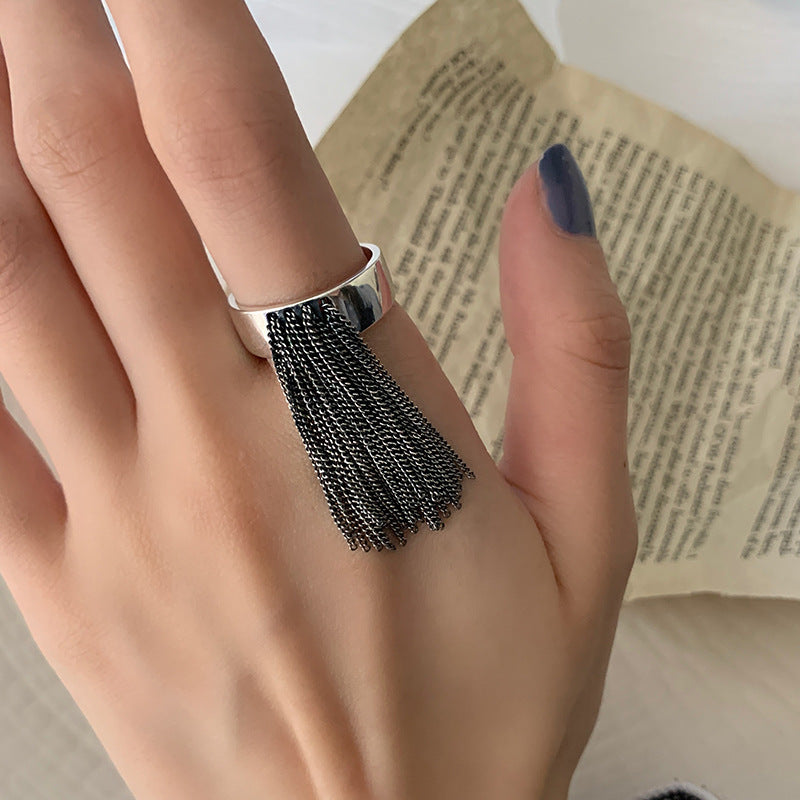 Damen Schmuckring mit elegantem Quasten-Design Shop Nory