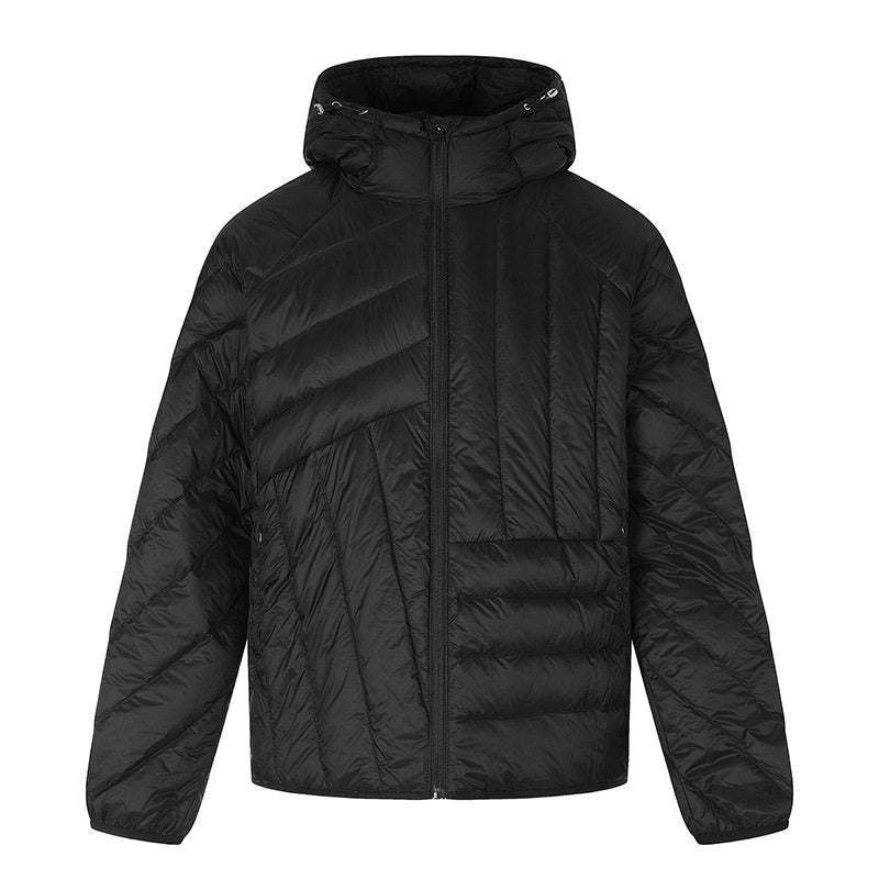 Damen Wattierte Oversize-Steppjacke mit Kapuze und geräuscharmem Mikrofaser-Außenmaterial Shop Nory
