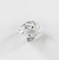 Damen Offener Ring mit kunstvollem Astdesign Shop Nory