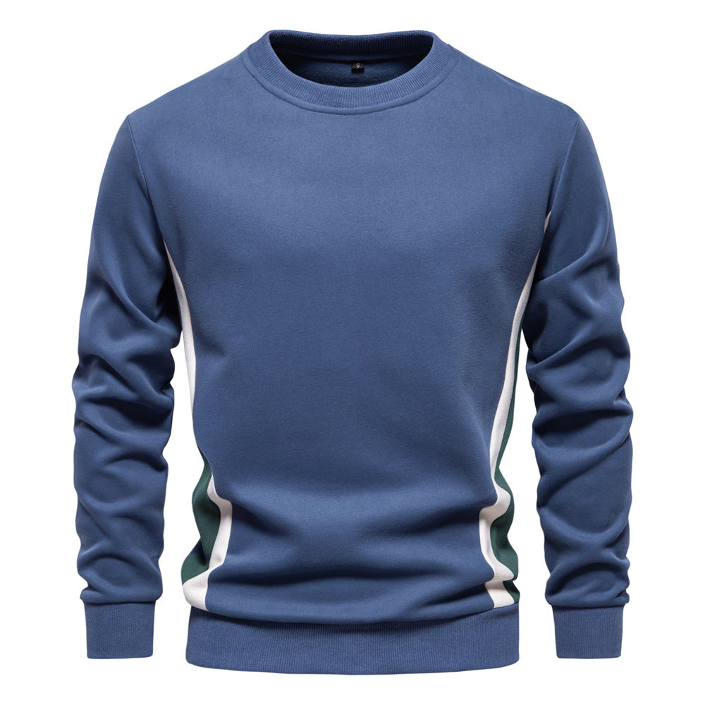 Herren Freizeit-Sweatshirt mit modernem Farbblockdesign