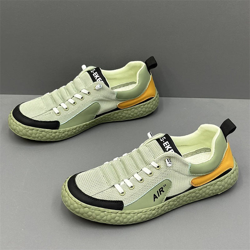 Herren Leichter atmungsaktiver Mesh-Sneaker mit strukturierter Air-Optik-Sohle Shop Nory