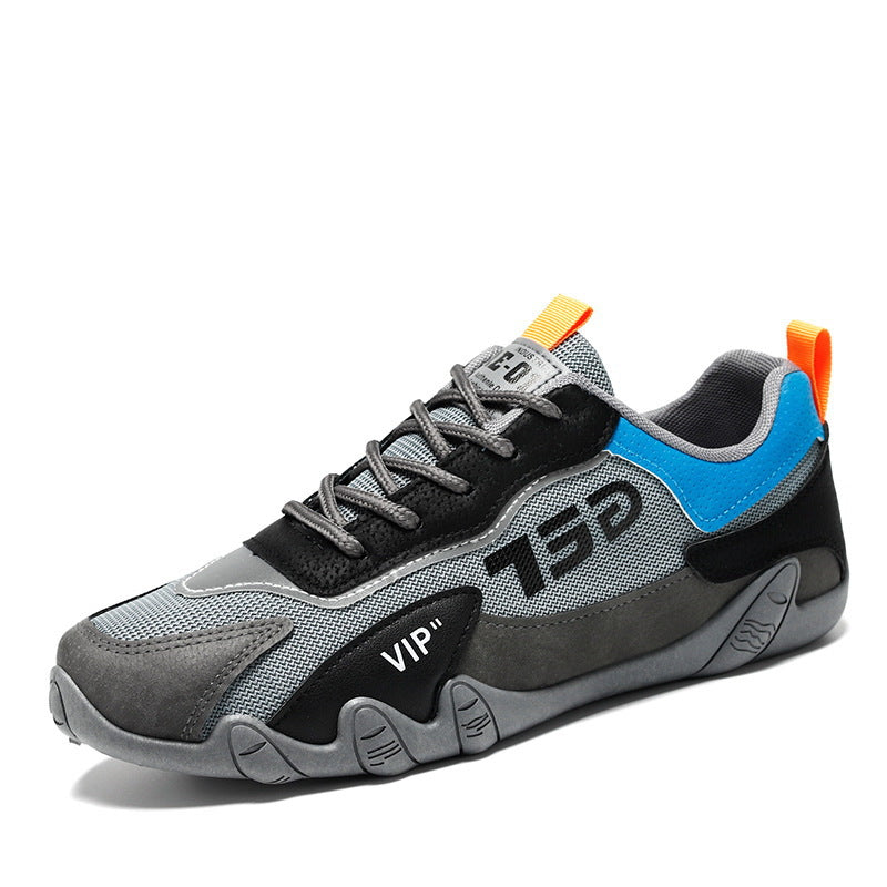 Herren Atmungsaktive Retro-Low-Top Sneaker mit gepolsterter Laufsohle Shopy Nory