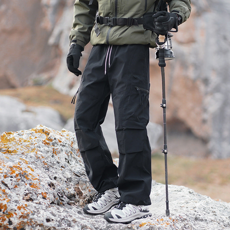 Herren Robuste wasserabweisende Trekkinghose mit Cargo-Taschen Shop Nory