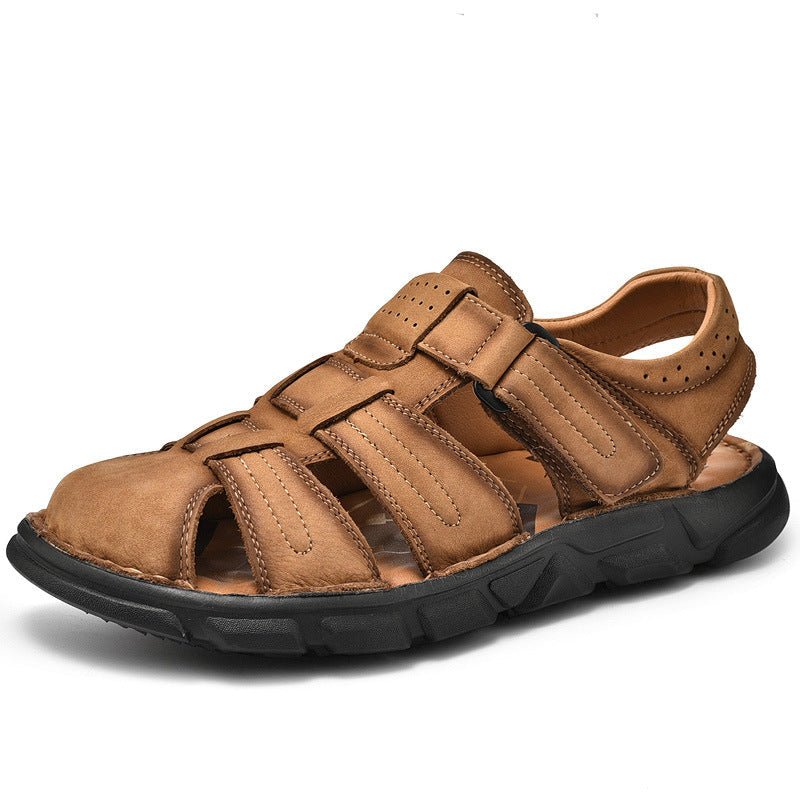 Herren bequeme Sandalen aus hochwertigem Leder