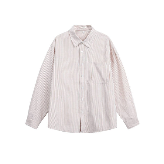 Unisex Leichtes Oversize-Hemd im Boxy-Relaxed‑Schnitt mit Kentkragen und Brusttasche Shop Nory