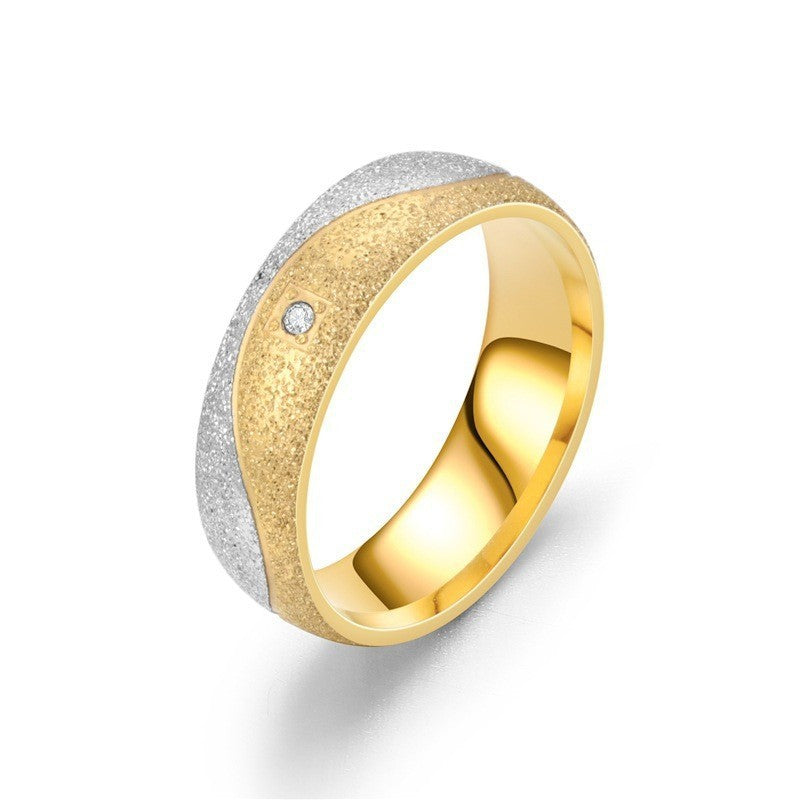 Herren Ring mit kunstvollem Oberflächenmix und funkelndem Zirkonia Shop Nory