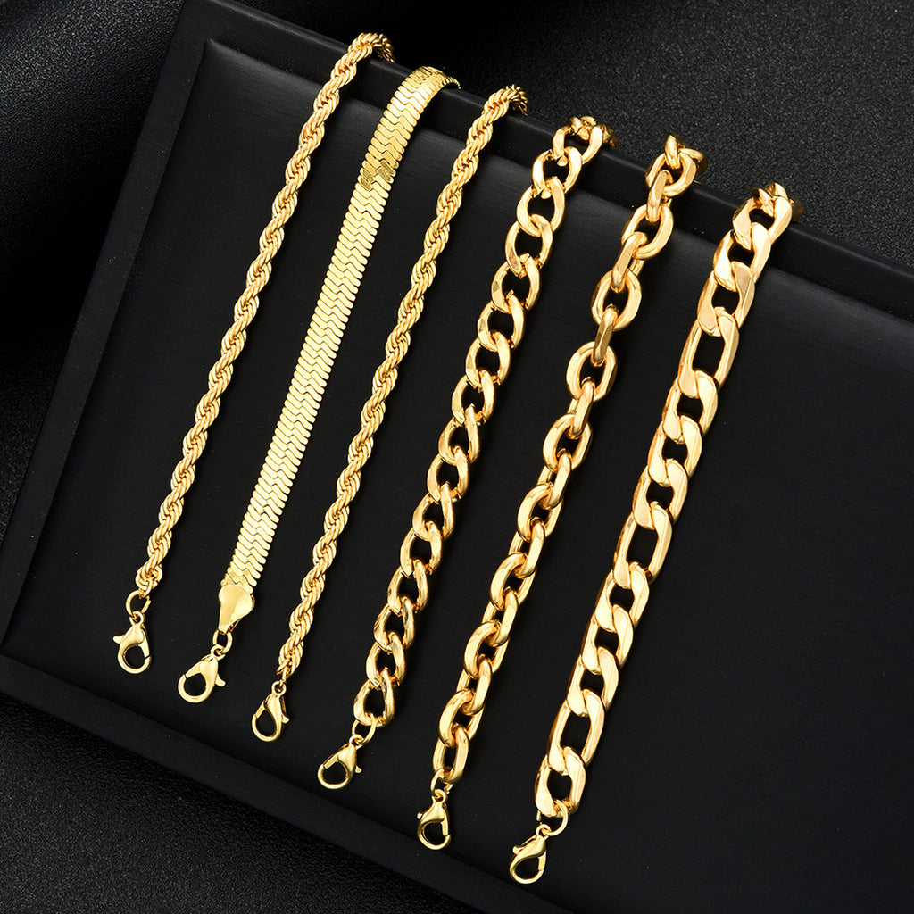 Damen Armband-Set mit eleganten Goldakzenten Shop Nory
