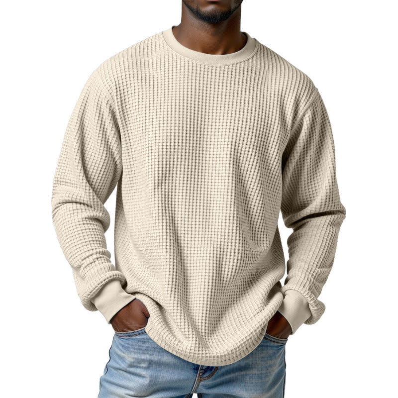 Herren Urbaner Pullover mit Waffelstruktur Shop Nory