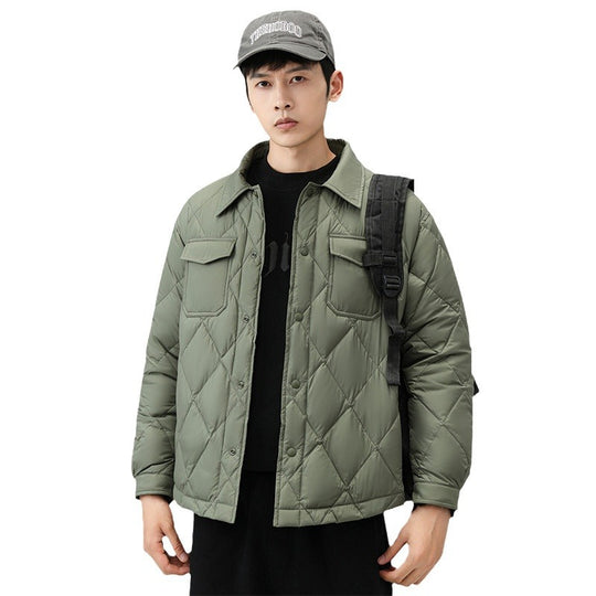 Herren Modische Steppjacke mit Taschen Shop Nory