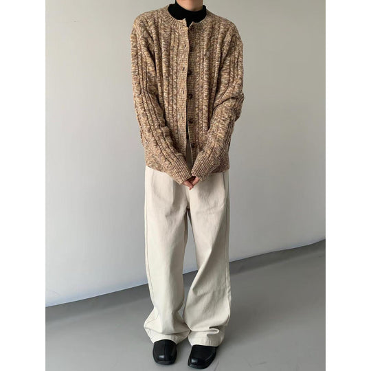 Damen Modische Strickjacke mit Knopfdetails Shop Nory