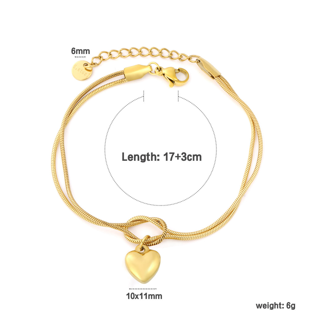 Damen Armband mit gravierten Anhängern und verstellbarem Verschluss Shop Nory