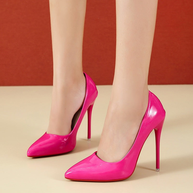 Damen Hochhackige Lackpumps