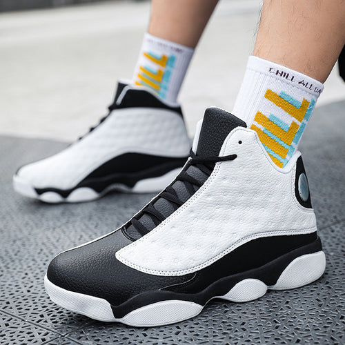 Herren Basketball-High-Top Sneaker mit reaktiver Dämpfung und verstärkter Knöchelstütze Shopy Nory