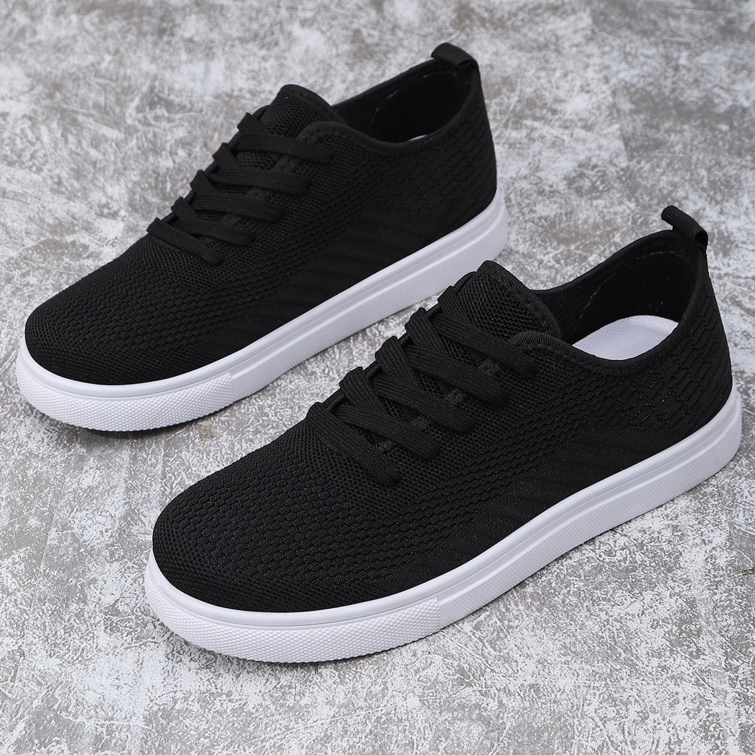 Damen nan leichter Strick-Slip-On Sneaker mit elastischem Sockeneinstieg, atmungsaktivem 3D-Gestrick und dämpfender Leichtsohle Shop Nory