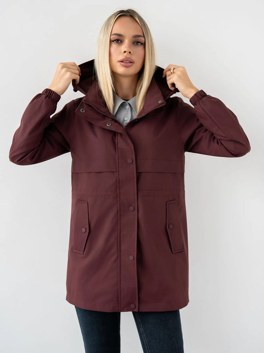 Damen Funktionale Kapuzenjacke