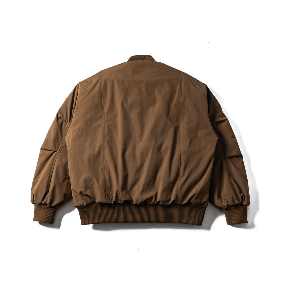Herren Boxy wattierter Kurzblouson mit Rippenkragen und ergonomischen Eingrifftaschen Shop Nory