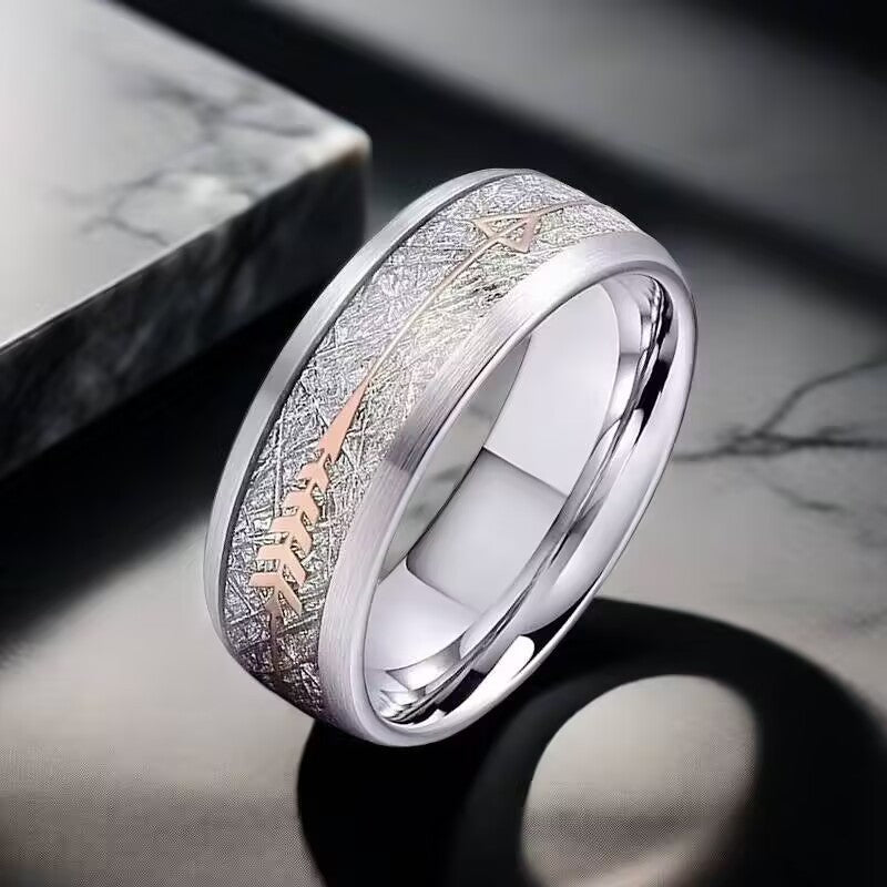 Herren Ring mit zeitgemäßem, strukturiertem Design und eleganten Akzenten Shop Nory