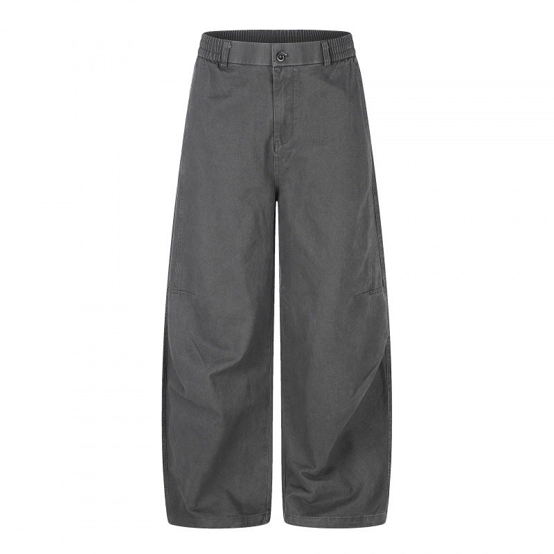 Damen Weite Culotte-Hose mit hohem Bund, elastischem Einsatz und Utility‑Nähten Shop Nory