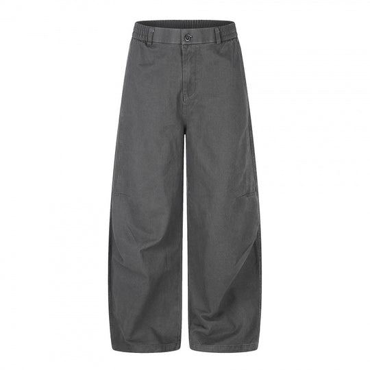 Damen Weite Culotte-Hose mit hohem Bund, elastischem Einsatz und Utility‑Nähten Shop Nory