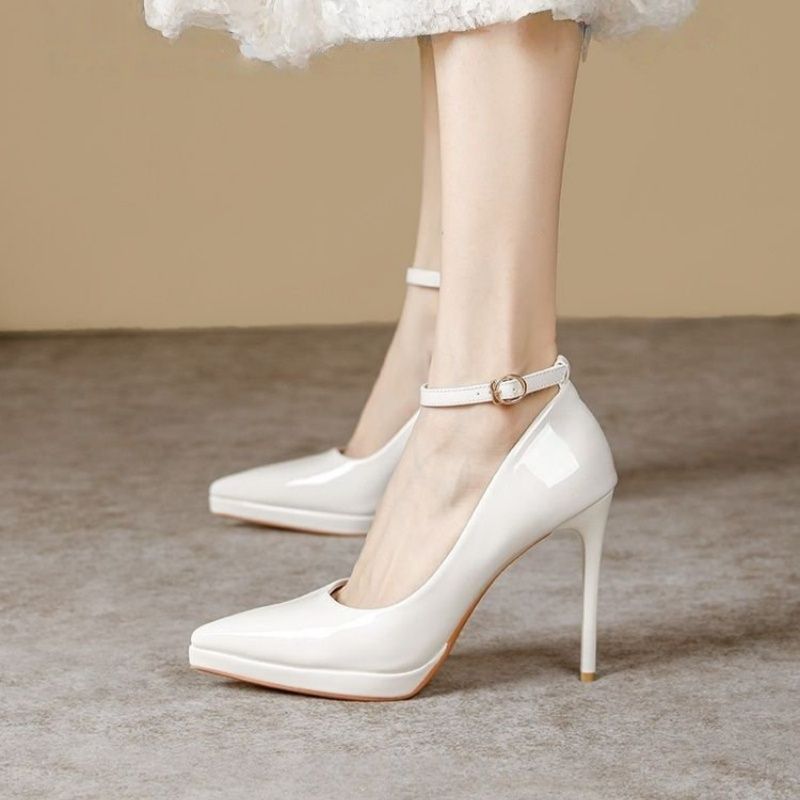 Damen spitze High Heel Pumps Shopnory