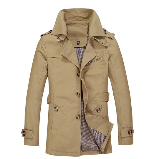Herren Lange Funktionsjacke Shop Nory