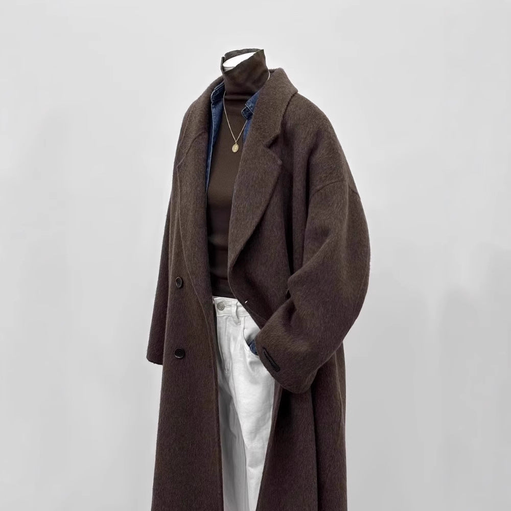 Damen Oversized Wollmantel Shop Nory