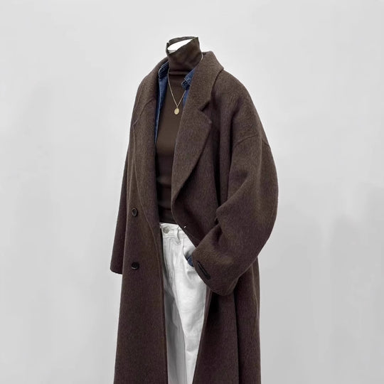Damen Oversized Wollmantel Shop Nory