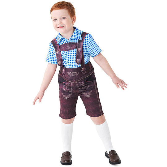 Herren nan kurze Trachtenlederhose mit verstellbaren Trägern und traditioneller Stickerei Shop Nory
