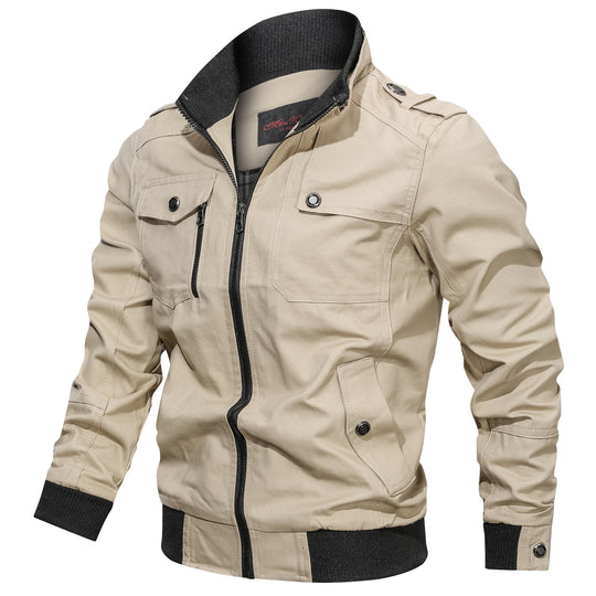 Herren Stylische Übergangsjacke mit praktischen Taschen Shop Nory