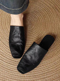 Damen Elegante Slipper aus weichem Leder mit innovativer Sohlenkonstruktion Shopnory
