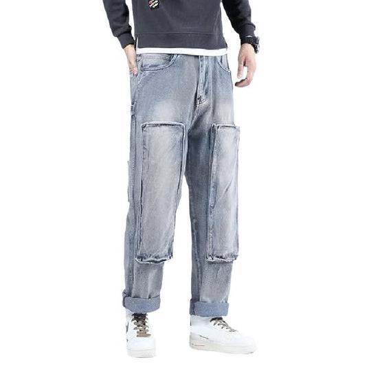Herren Moderne Cargo-Jeans Shop Nory