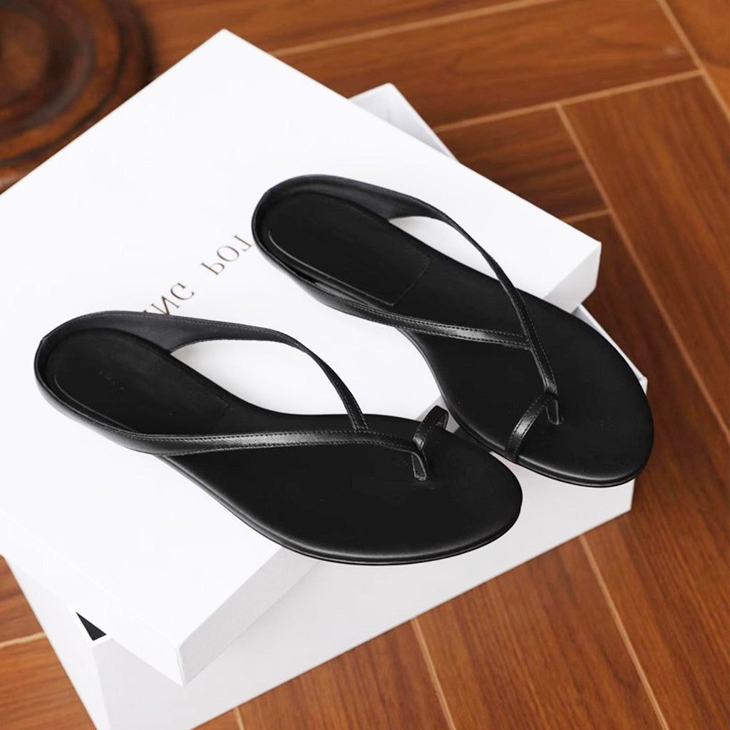 Damen Zehentrenner-Sandalen mit elegantem Riemendesign und leichtem Fußbett