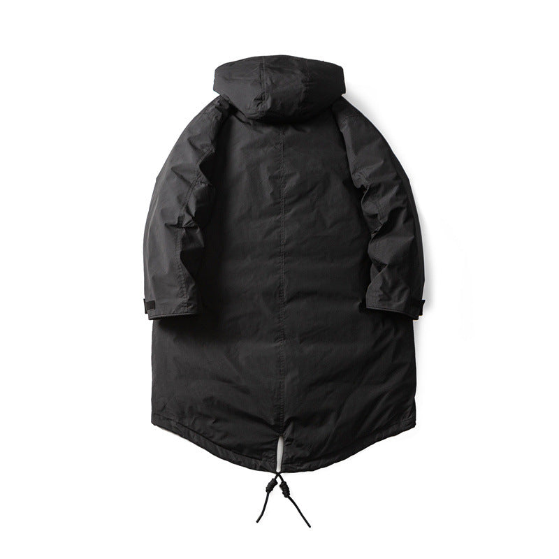 Herren Wasserdichter Thermo-Parka mit verlängerter Rückenpartie und Kapuze Shop Nory