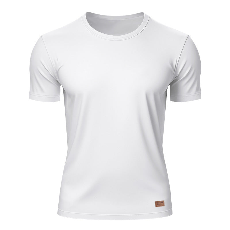 Herren Sport-T-Shirt aus atmungsaktivem Material mit feuchtigkeitsregulierendem Effekt