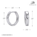 Damen geometrische Creolen mit modernem Design Shop Nory