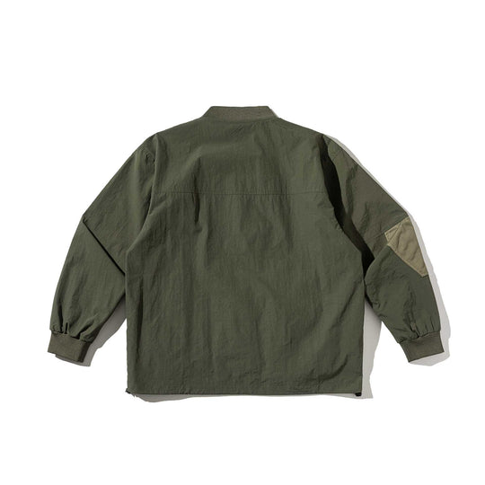 Unisex Technischer Pullover-Anorak mit halbem Reißverschluss und Utility‑Taschen Shop Nory