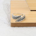 Damenring mit filigranem Blattdesign Shop Nory