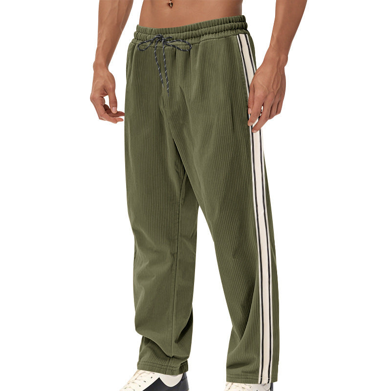 Herren Sportliche Freizeithose mit atmungsaktiven Einsätzen und komfortablem Kordelzug