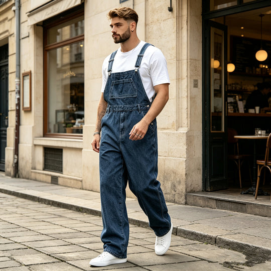 Herren Lässige Jeanslatzhose Shop Nory