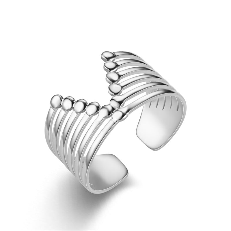 Damen Ring mit einzigartigem Handdesign Shop Nory