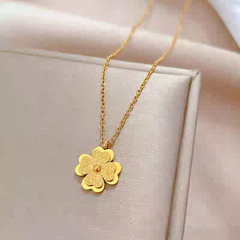 Frauen Blumen Charm Anhänger Halskette Shop Nory