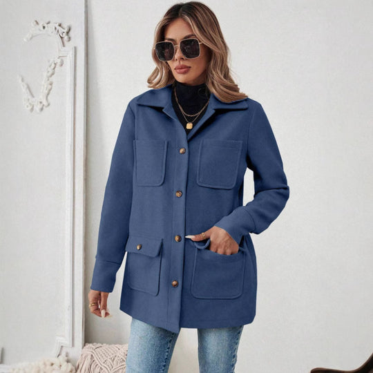 Damen Modische Utility-Jacke