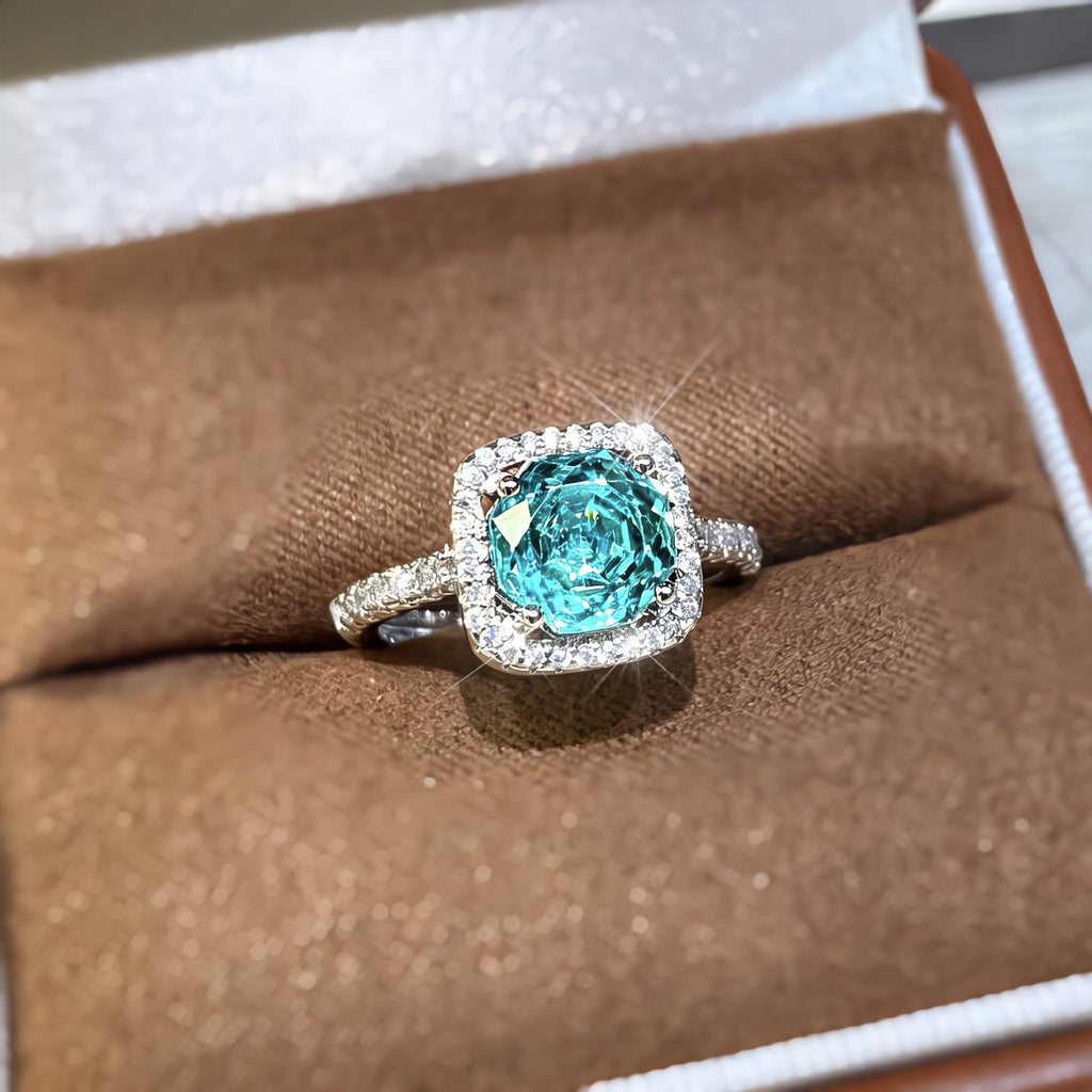 Damen glamouröser Schmuckring mit exquisitem Zirkonia-Besatz Shop Nory