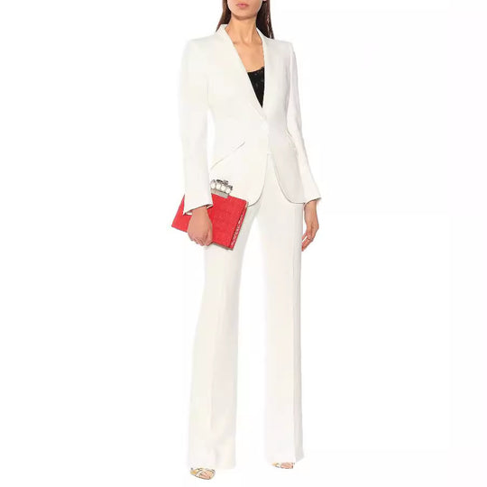 Damen Maßgeschneiderter Einreihiger Blazer mit skulpturierter Schulter und tailliertem Cut Shop Nory