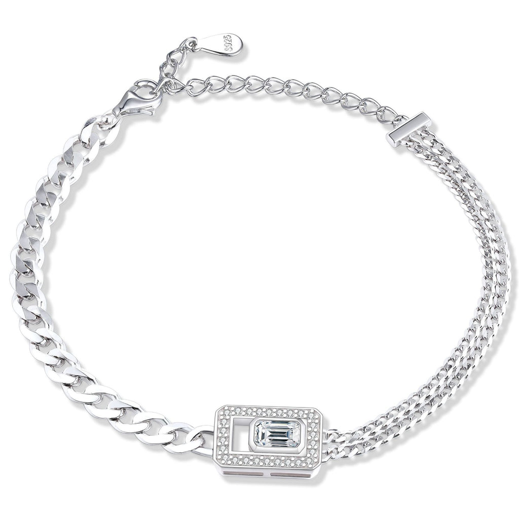 Damen Schmuckset mit elegantem Kreuz-Design und funkelnden Zirkonia Shop Nory